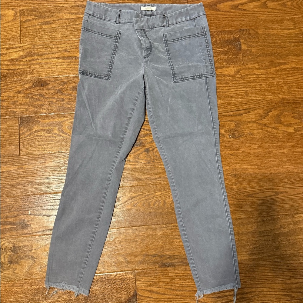 LOFT Charcoal Trousers